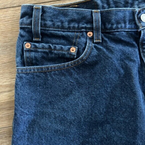 Vintage 80’s Levi’s 505 Men’s Denim Straight Jeans 36 Waist - Picture 6 of 16